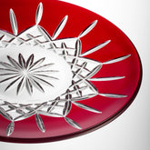 Lismore Red Decorative Plate, 12in